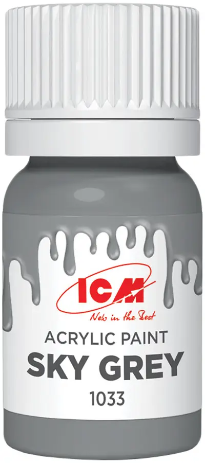 Краска ICM Holding Acrylic Paint 12 мл Sky Grey