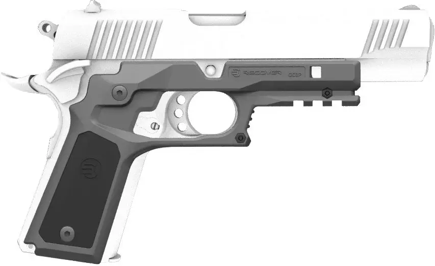 Накладка на руків’я Mantis ReСover Tactical з планкою Пікатінні для 1911