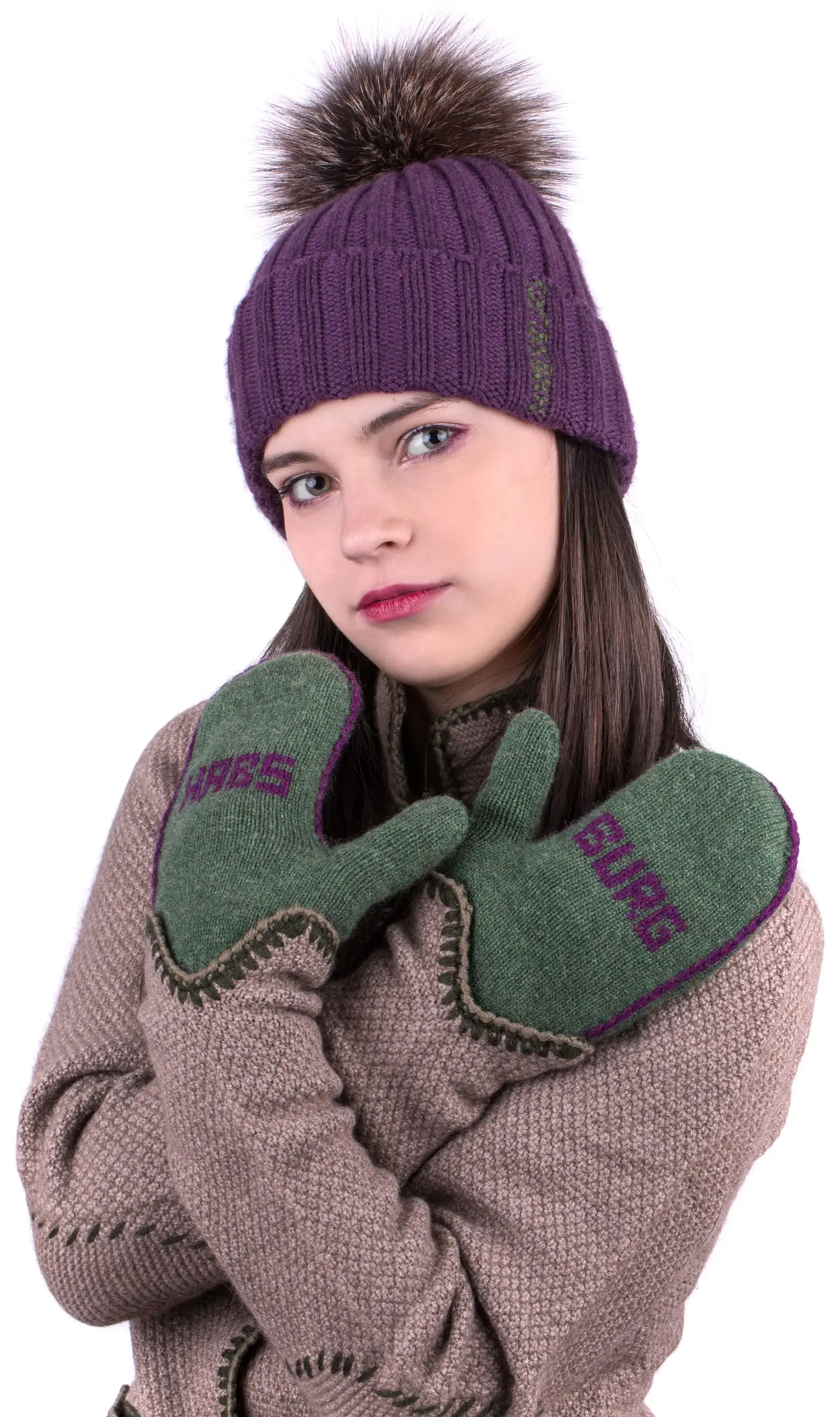 Шапка Habsburg Marina Purple