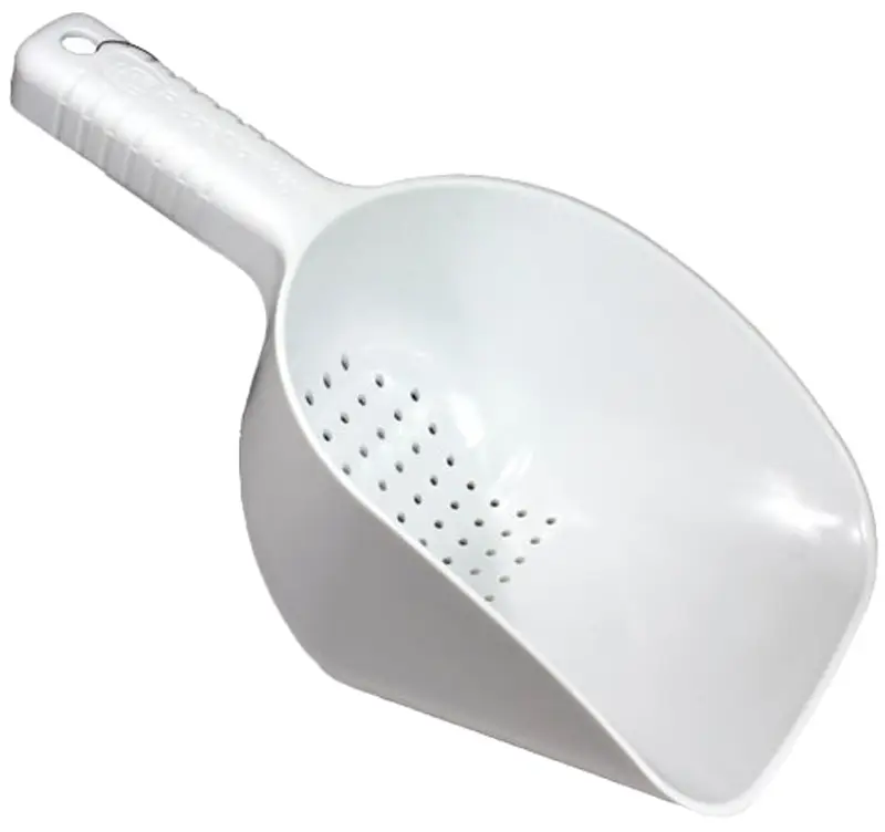 Лопатка RidgeMonkey Bait Spoon Holes XL White