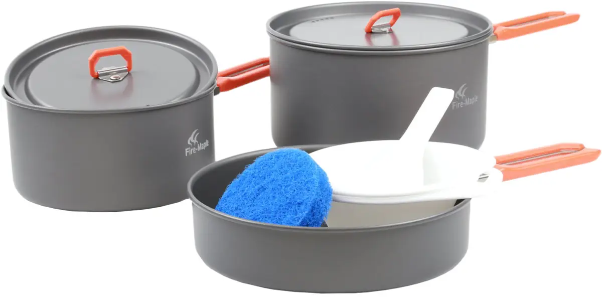 Набір посуду Fire-Maple FM Feast 3 Orange
