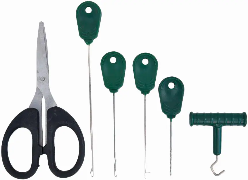 Набір для бойлов CarpZoom Baiting Needle & Set Scissors