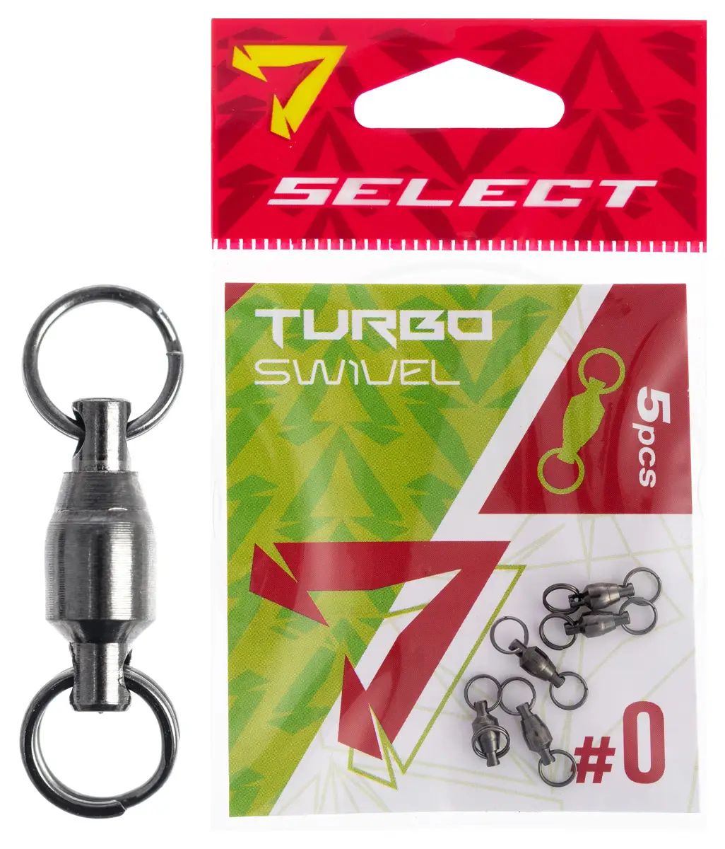 Вертлюжок Select Turbo Swivel #0 (5 шт/уп)