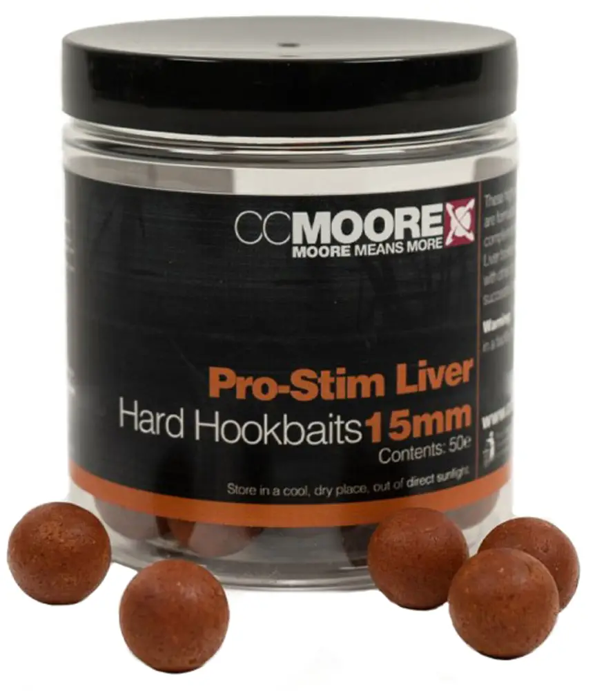 Бойли CC Moore Pro-Stim Liver Hard Hookbaits 15mm (50 шт)