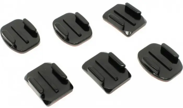 Кріплення GoPro Curved   Flat Adhesive Mounts набір прямих і вигнутих платформ