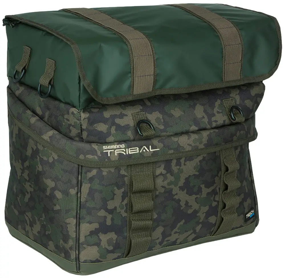 Рюкзак Shimano Trench Compact Rucksack для рибальських снастей Green camouflage
