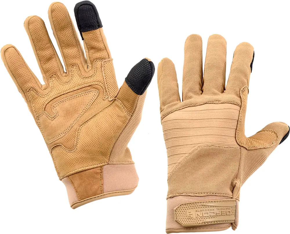 Рукавички Defcon 5 Armor Tex Gloves With Leather Palm XXL Coyote