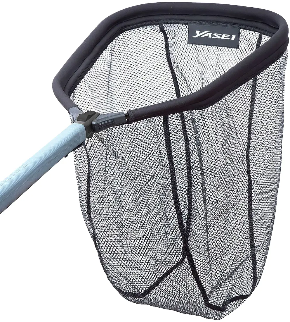 Подсак Shimano Yasei Single Hand Rubber Net Foldable - Floating 50x40x60cm