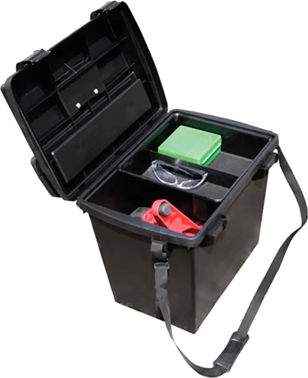 Коробка універсальна MTM Sportsmen’s Plus Utility Dry Box з плечовим ременем. Колір - чорний