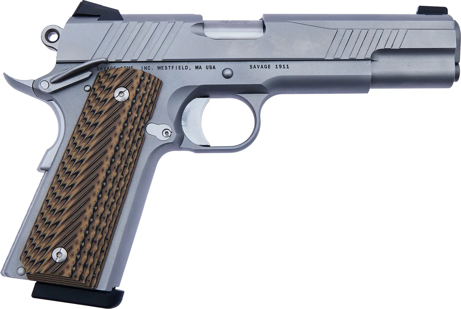 Пістолет спортивний Savage 1911 GOV’T кал. 45 AUTO STAINLESS
