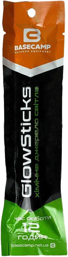 Лайтстик Base Camp GlowSticks Green