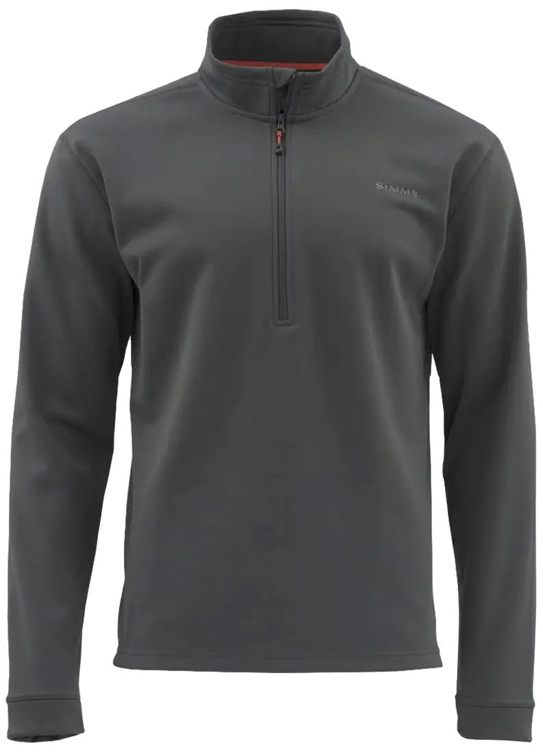 Термокофта Simms Midweight Core Quarter-Zip XXXL Carbon