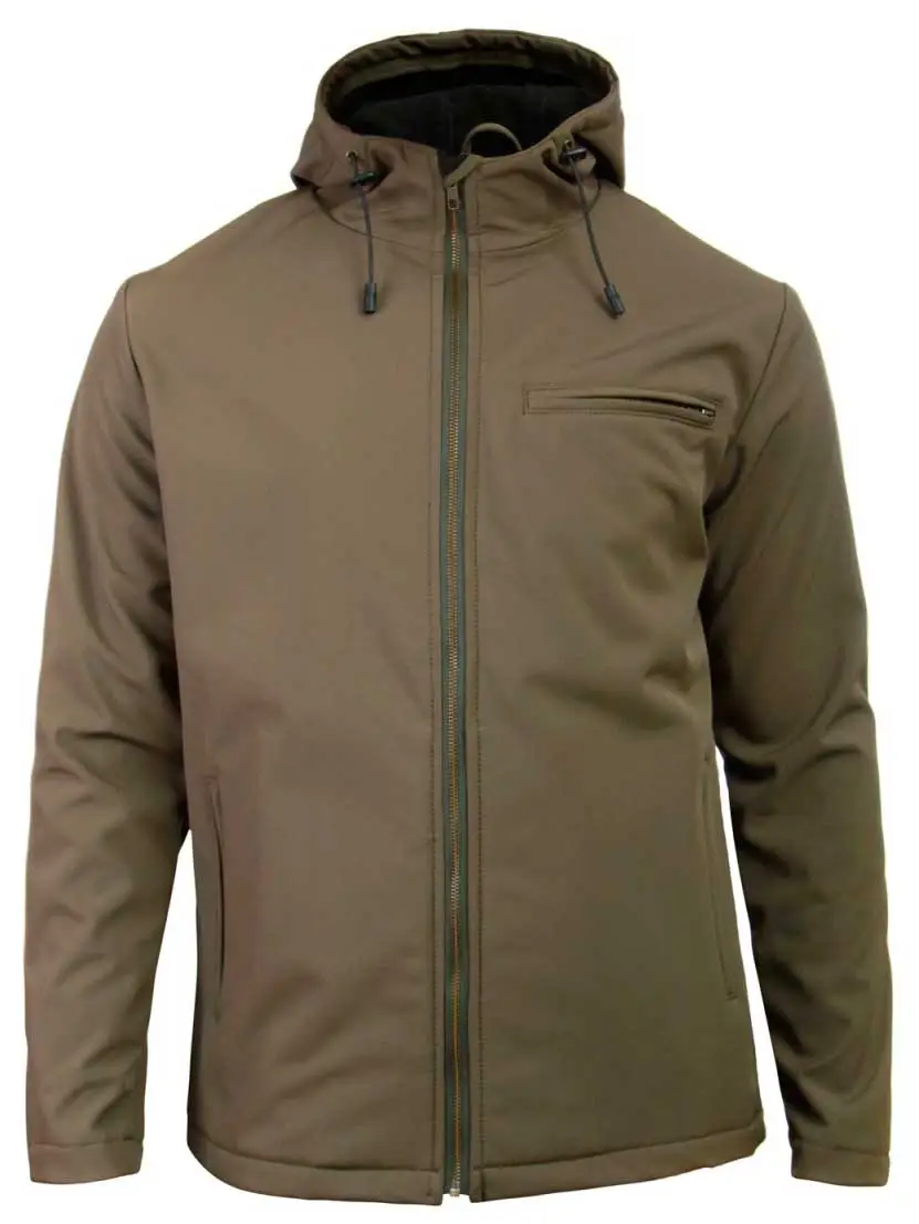 Куртка Klost Soft Shell мембрана 5000/5000 5XL Капюшон c затягуванням Оливковий