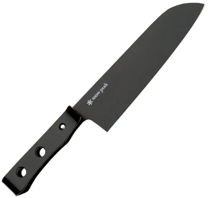 Ніж Snow Peak CS-190BK кухонний. Форма: Сантоку