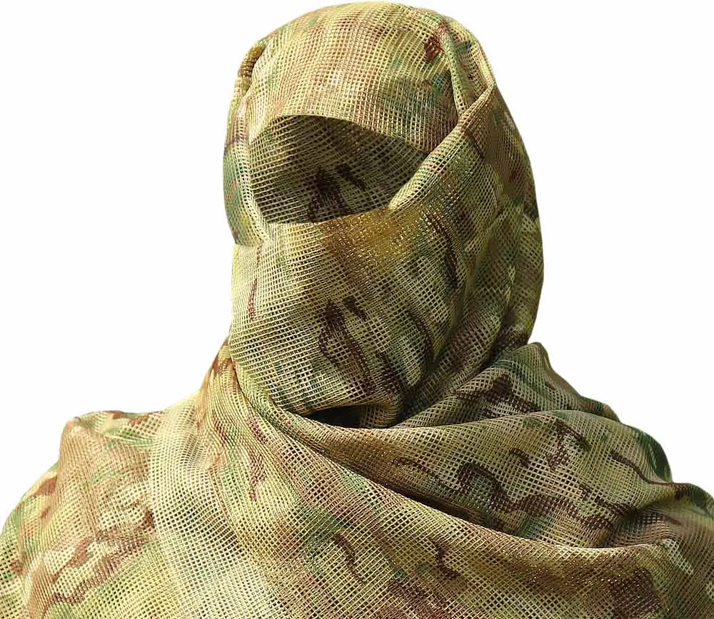 Маскировочный шарф-сетка Camotec SFVS 2.0