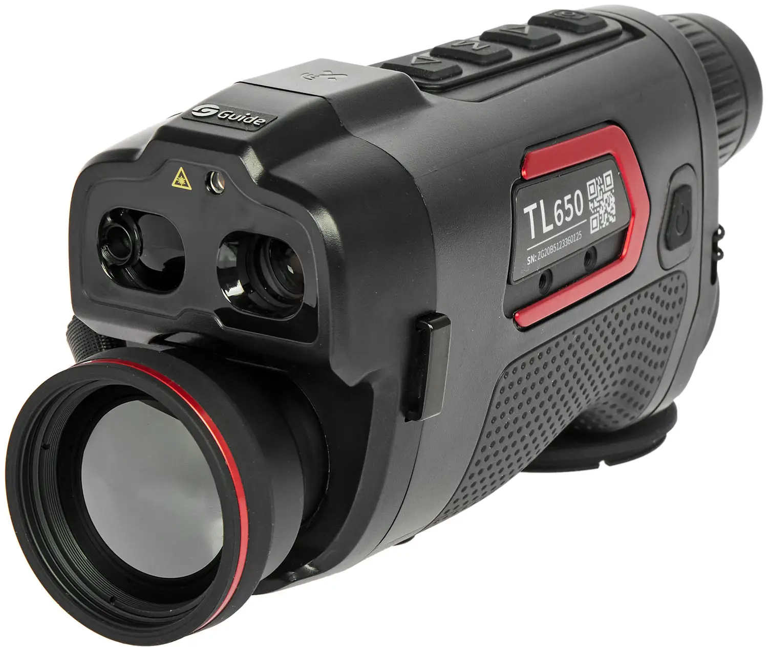 Монокуляр тепловизионный/цифровой GUIDE TL650 2.8-22.4x50 640х480@12μm с дальномером 600 м