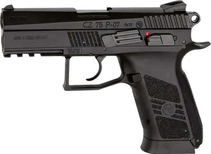 Пістолет пневматичний ASG CZ 75 P-07 Duty. CO2. BB кал. 4.5 мм