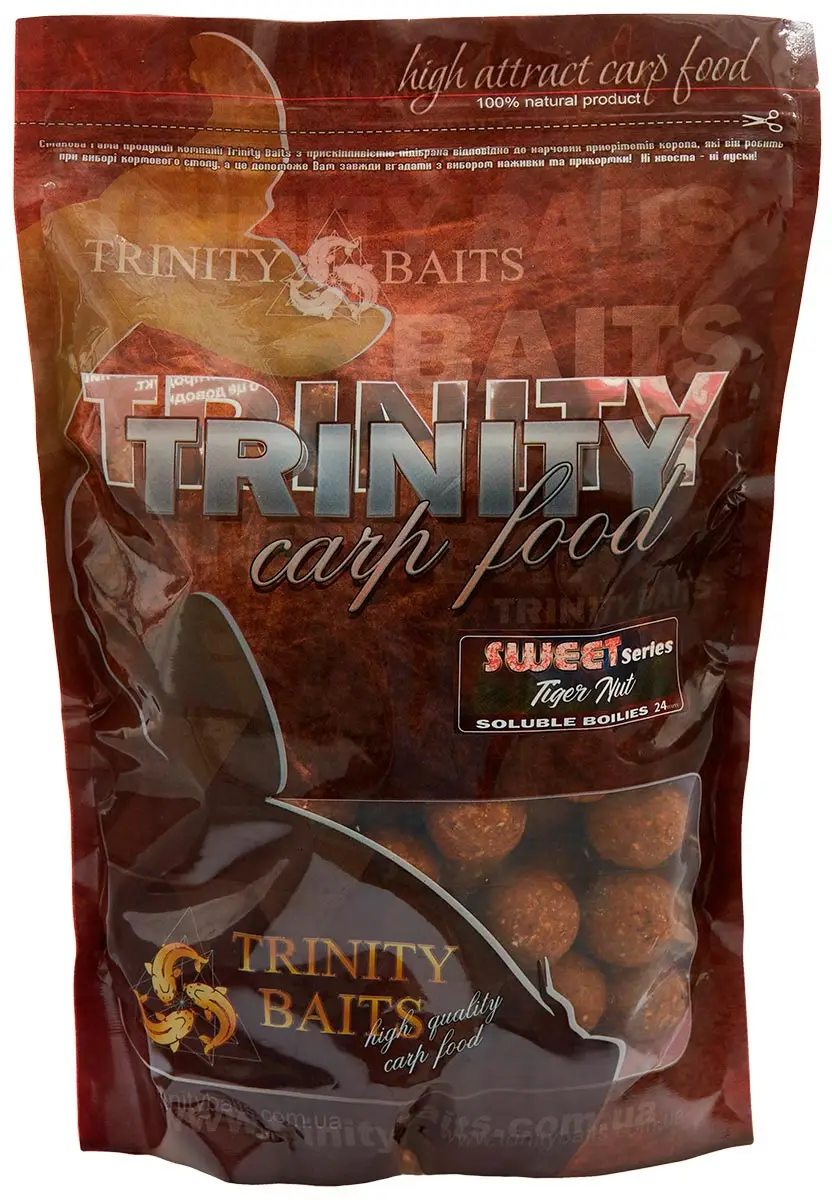 Бойлы Trinity Sweet Soluble Tiger Nut 24mm 1kg