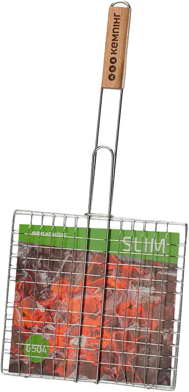 Решітка-гриль Кемпінг Slim G504