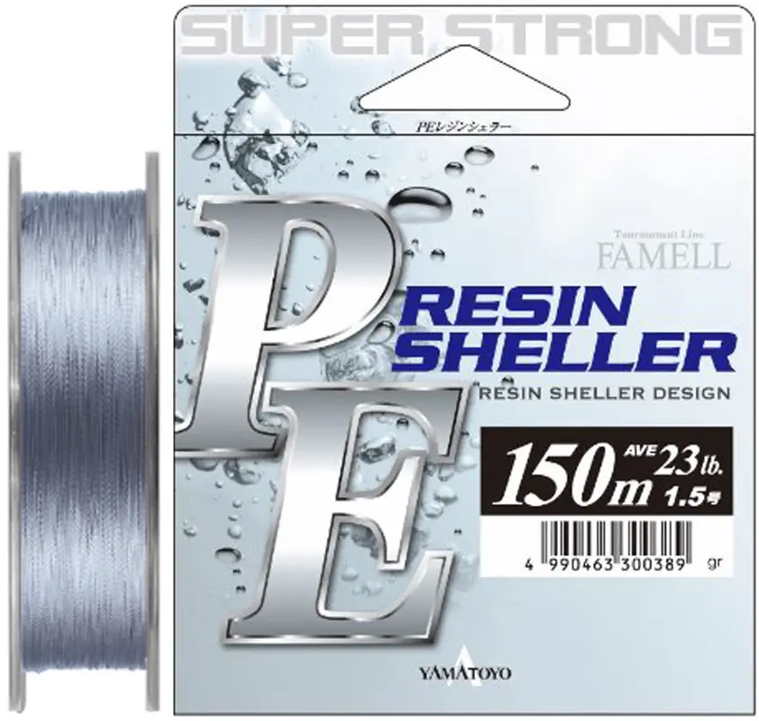 Шнур Yamatoyo PE Resin Sheller 150m (Gray) #1.0 15lb