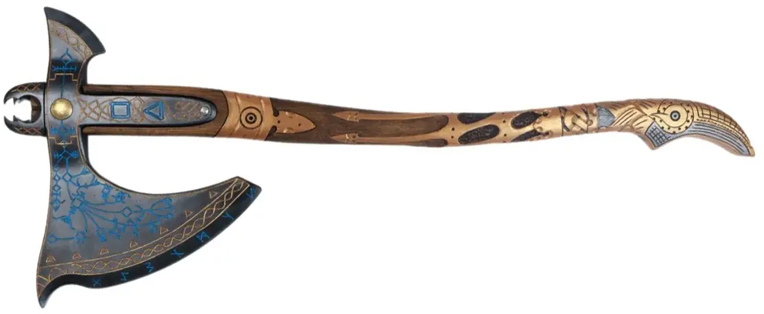 Сокира AncientSmithy Hand-forged Gold Leviathan axe