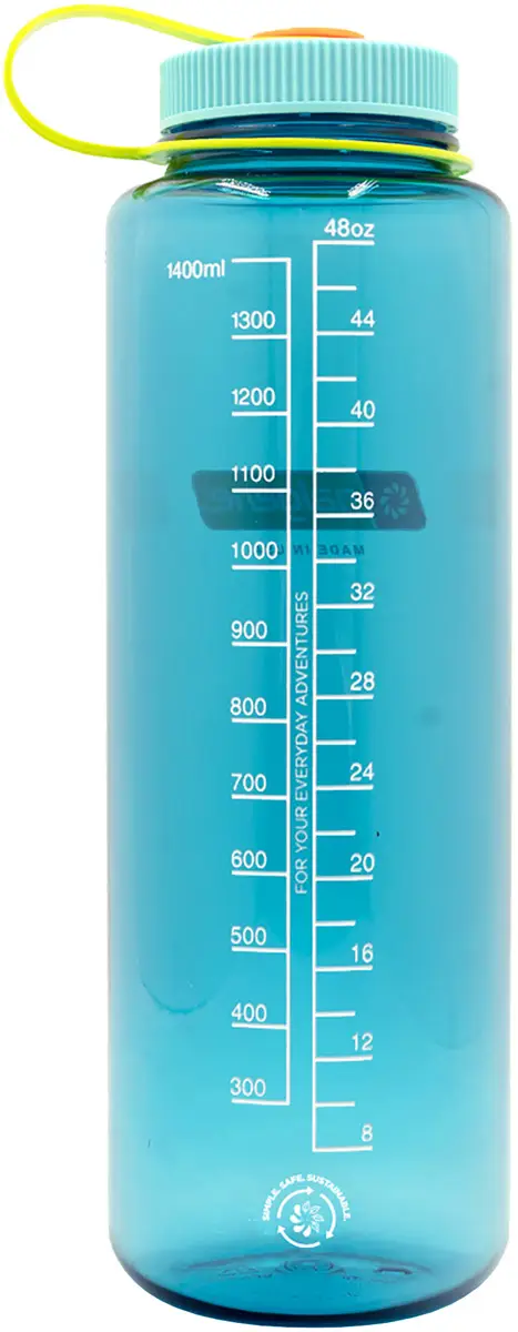 Пляшка Nalgene Wide Mouth Sustain Silo Bottle 1,4 Cerulean