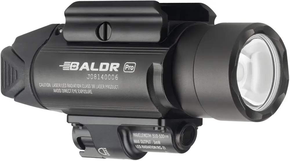 Фонарь с ЛЦУ Olight Baldr Pro Green Laser Black 23703147 — купить