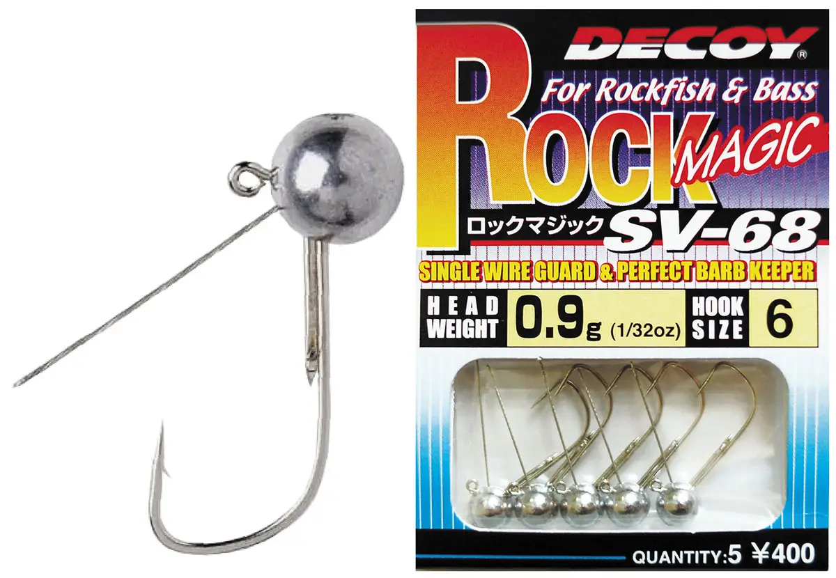 Джиг-голівка Decoy Rock Magic SV-68 #6 2.5 g (5 шт/уп)