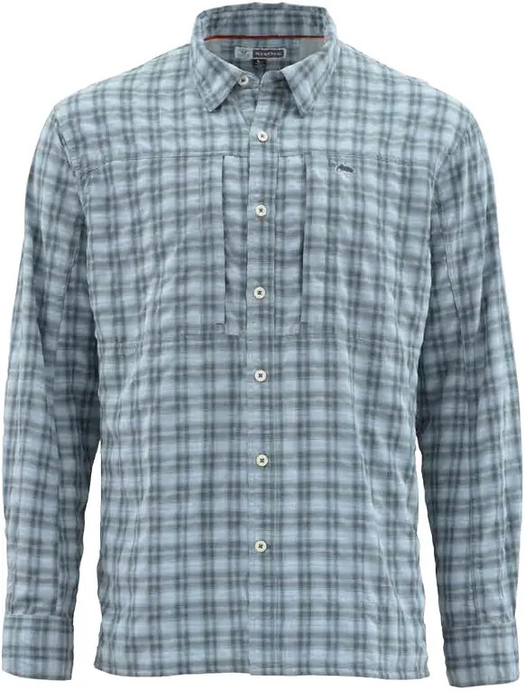 Сорочка Simms BugStopper Shirt M Storm Plaid