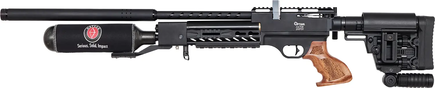 Гвинтівка пневматична Optima Factor Sniper S PCP 4,5 мм