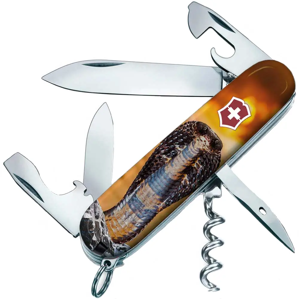 Ніж Victorinox Swiss Army Spartan Zodiac. Королівська кобра