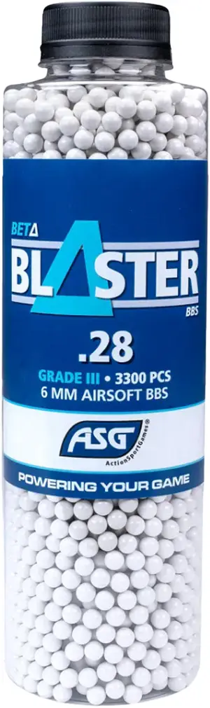 Страйкбольные шарики ASG Beta Blaster 6 мм 0,28 г 3300 шт
