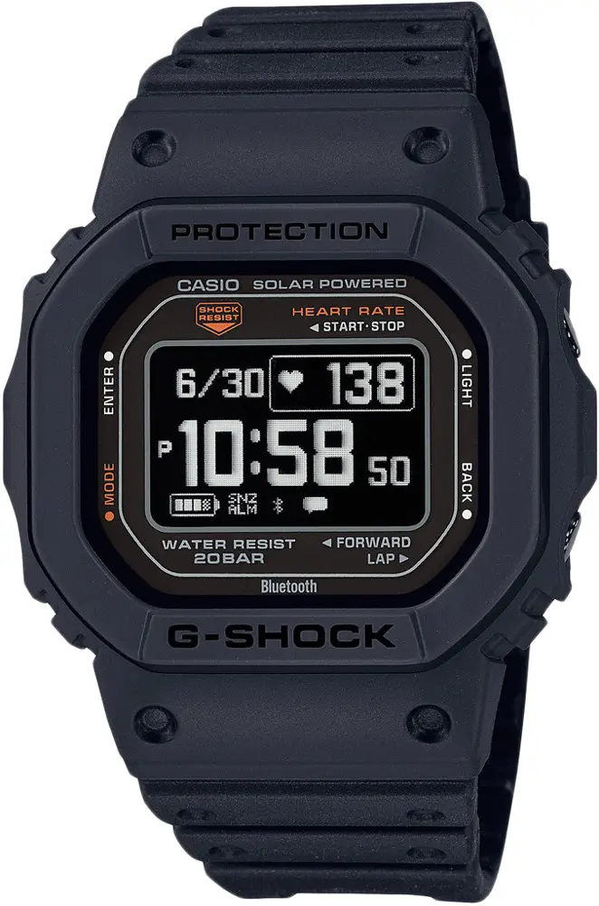 Часы Casio DW-H5600-1ER G-Shock. Черный