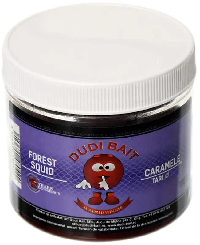 Бойлы Dudi Baits Hook Bait Caramele Tari Forest Squid 24mm 100g