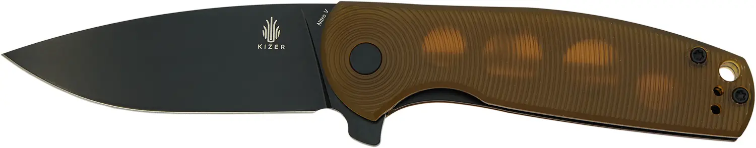 Ніж Kizer Gemini Nitro-V PEI Ultem Black