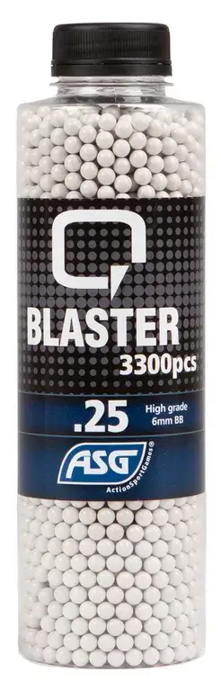 Страйкбольные шарики ASG Q Blaster 0.25 г 3300 шт