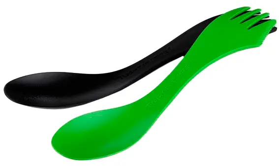Ловилка Light my fire Spork Large 2-pack. Зелений/(чорний)