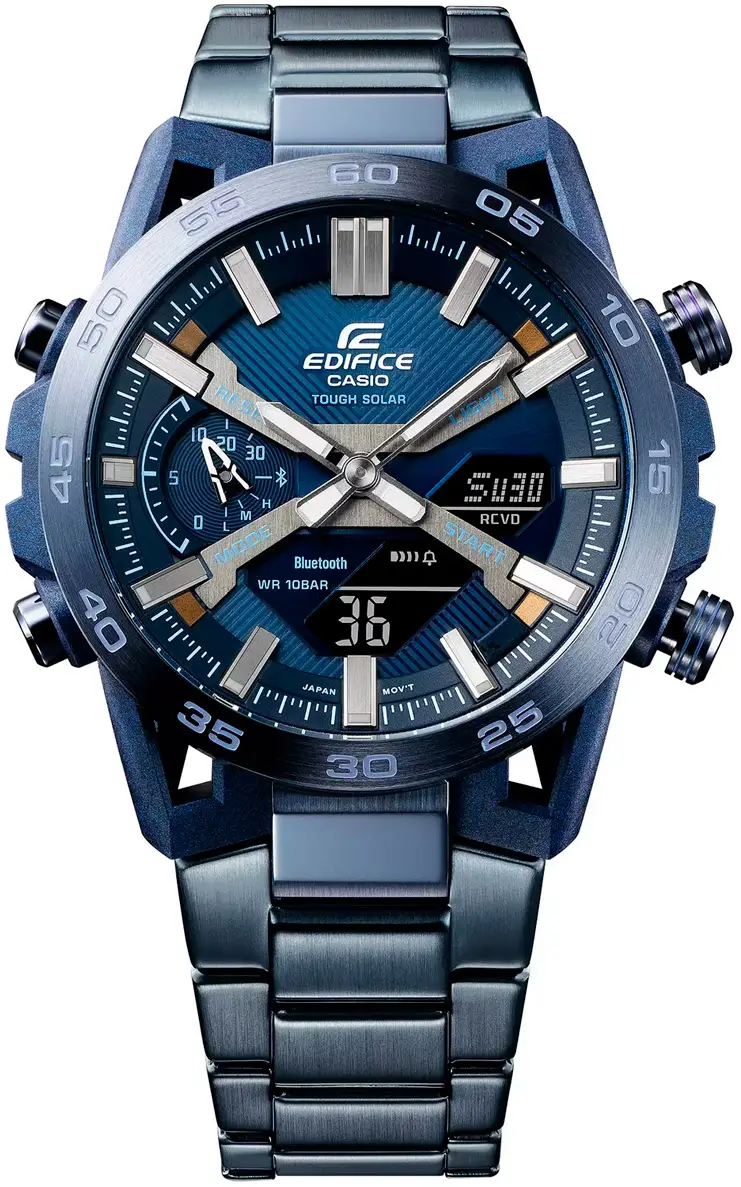 Часы Casio Edifice Bluetooth ECB-2000CB-2AEF. Синий