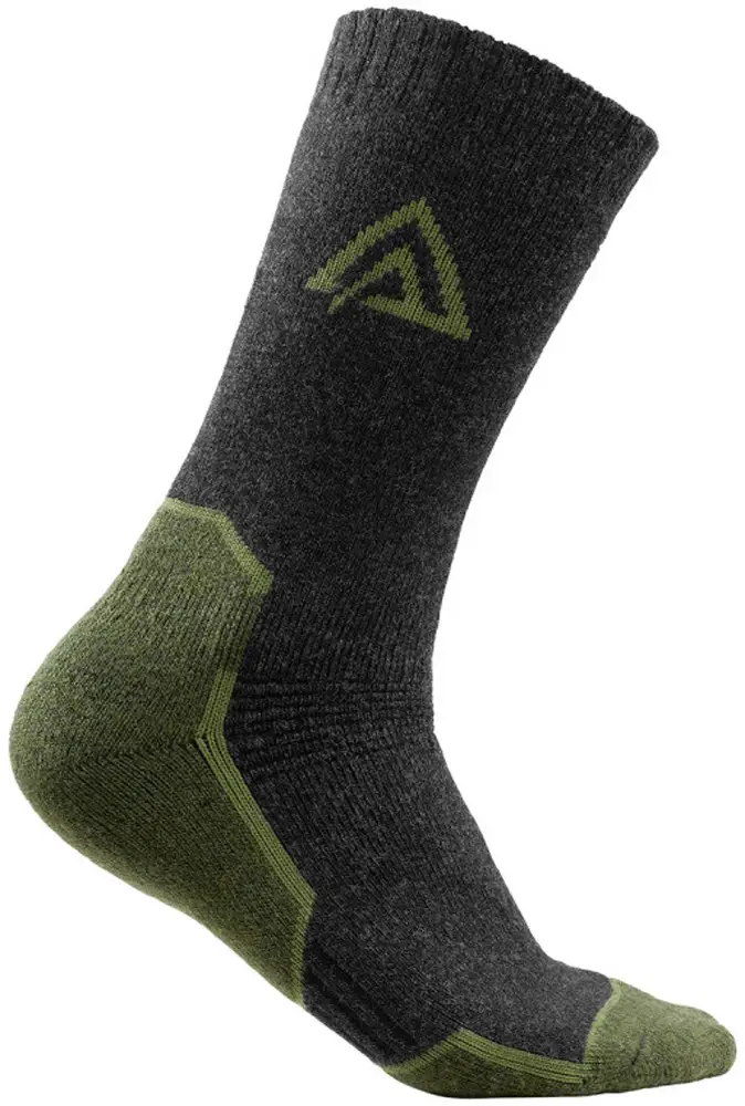 Шкарпетки Aclima WarmWool Socks 28-31 Olive Night/Dill/Marengo
