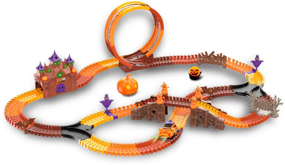 Игровой набор OTAMANKO Автотрек Удивительные приключения: Хэллоуин