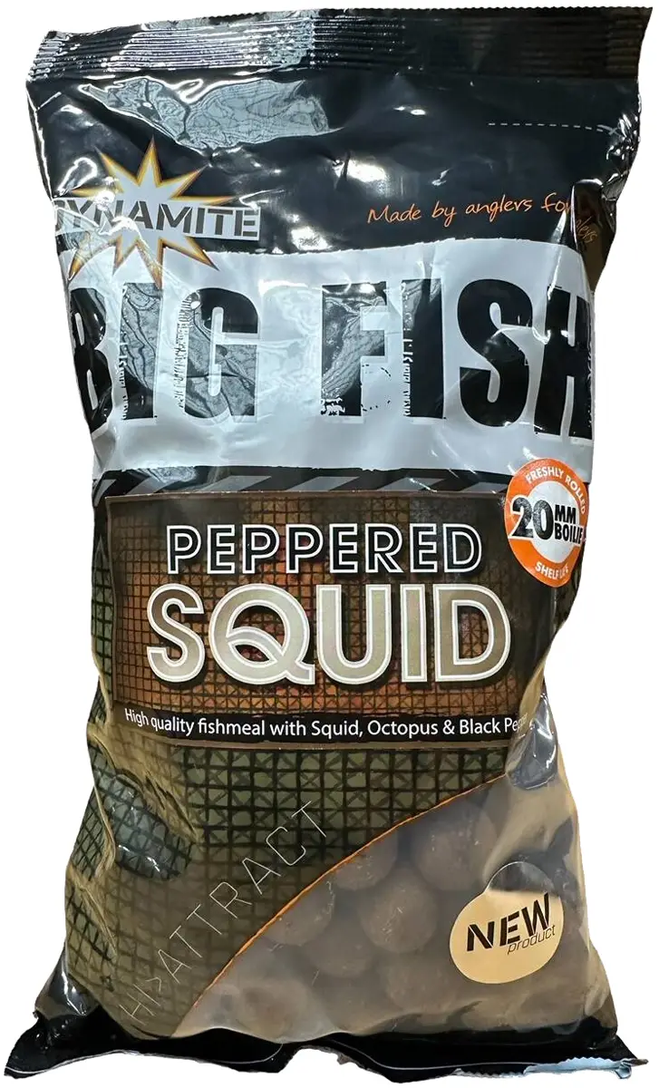 Бойли Dynamite Baits Big Fish Peppered Squid 20mm 1kg