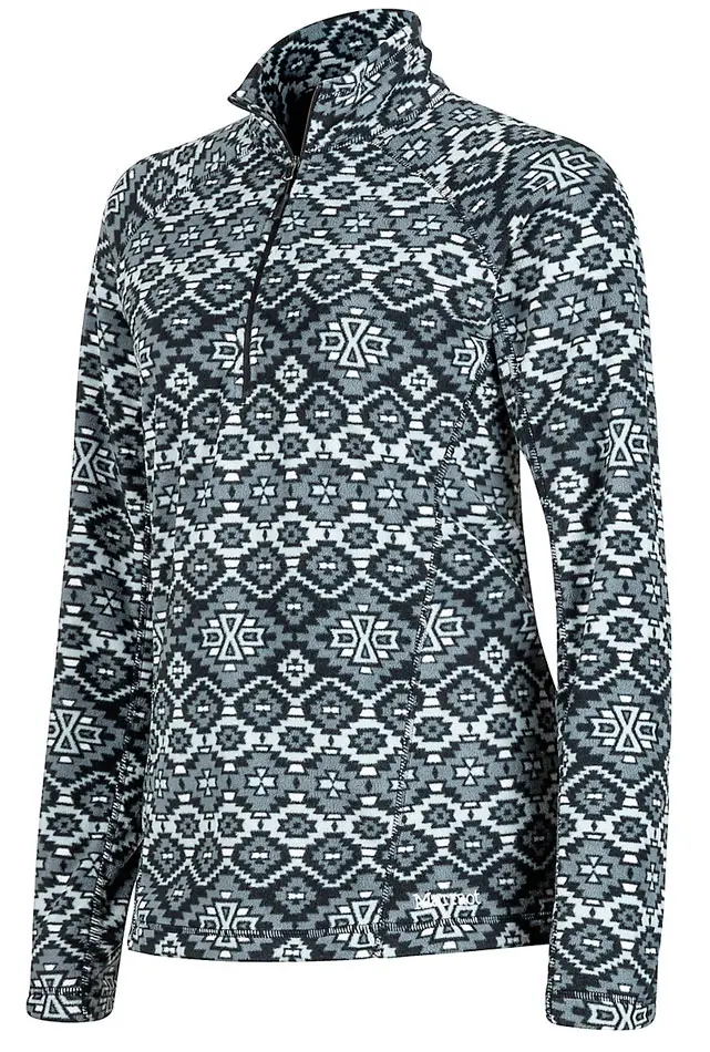 Кофта Marmot Wm’s Rocklin 1/2 Zip флис XL Black maya