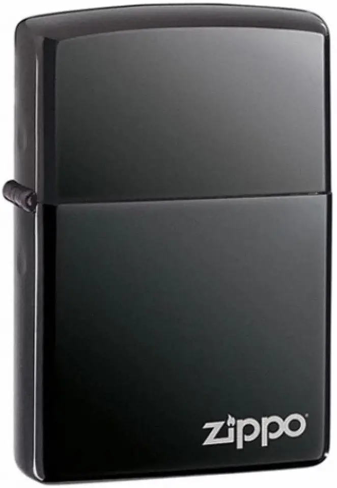 Запальничка Zippo 150 ZL Black Ice Logo