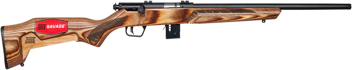 Винтовка малокалиберная Savage 93 Minimalist 18" кал. 17 HMR. Цвет: коричневый