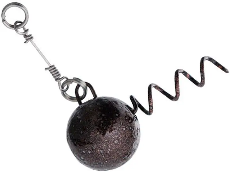 Тягарець штопор Агап з відведенням для трійника 60g (3шт/уп)