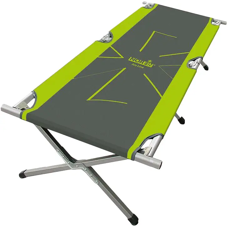 Розкладачка Norfin Aspern max120кг 190Х63х42см Зелений