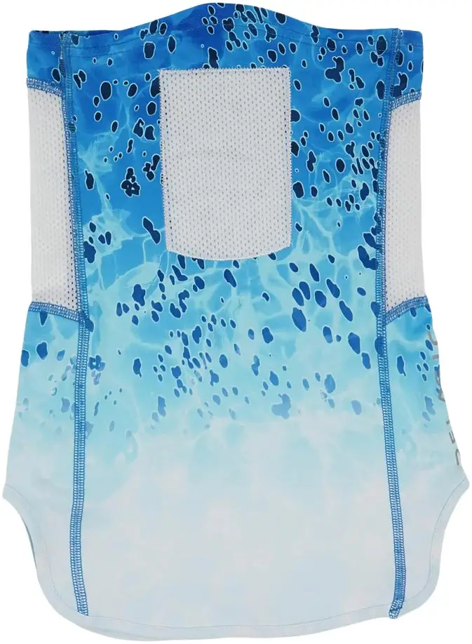 Бафф Pelagic Sunshield Pro Sunshield Fishing Neck Gaiter Blue Dorado