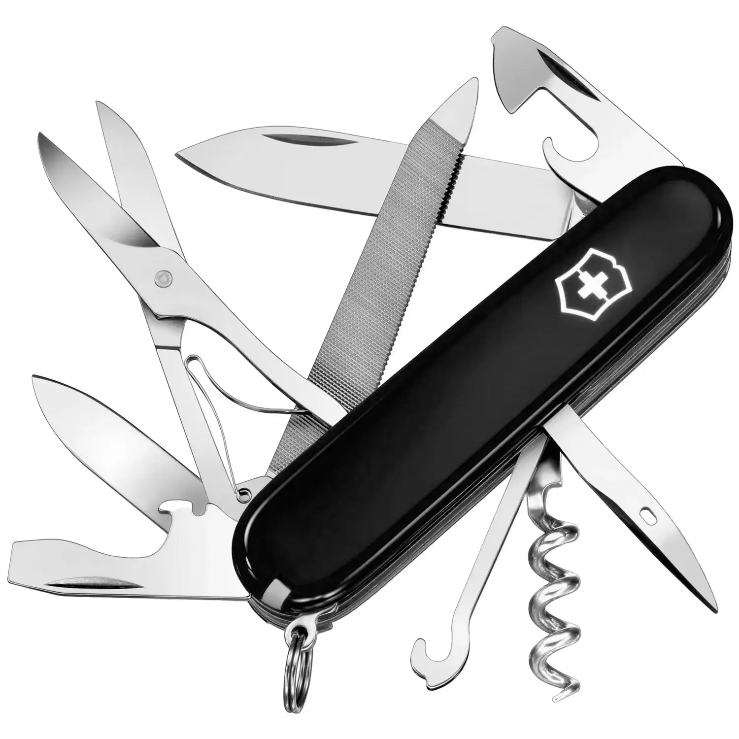 Ніж Victorinox Mountaineer 1.3743.3. Чорний