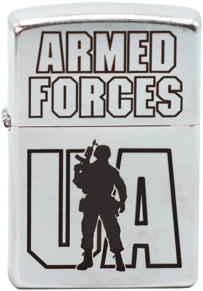 Запальничка Zippo 207 AFU Збройні Сили України