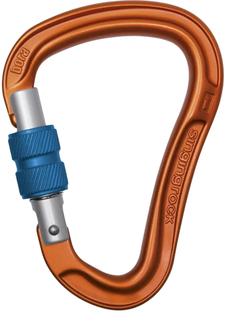 Карабин Singing Rock Bora Screw HMS Orange